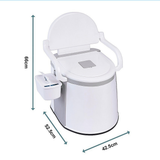 The product is shown on a white background with measurement arrows. It specifies the dimensions