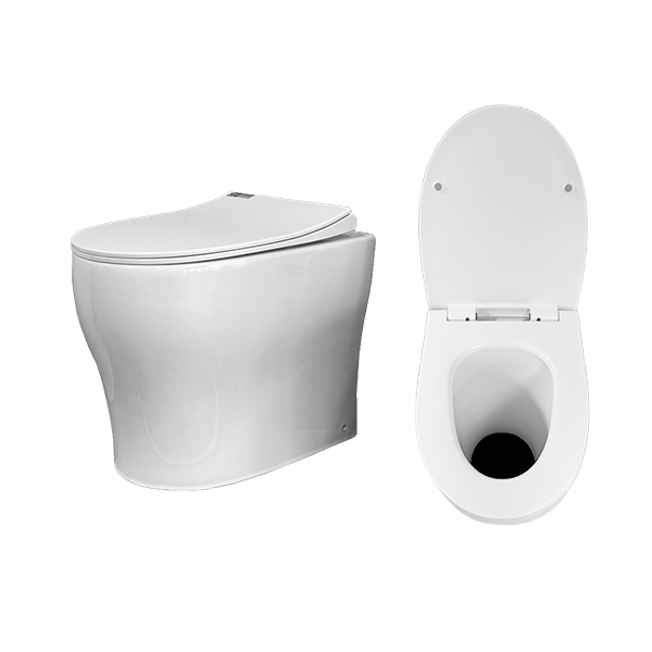 Clivus Multrum LP Waterless Composting Toilet with Porcelain Pedestal