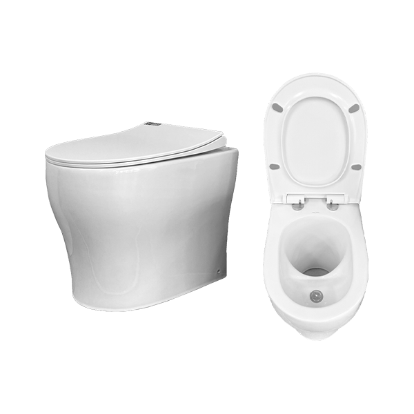 Clivus Multrum LP Waterless Composting Toilet with Porcelain Pedestal