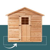Solazone Heavy Duty Timber Base for Cedar Compost Toilet Shed