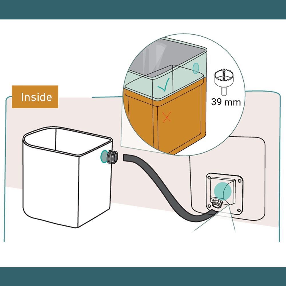 installation illustration of Trelino Evo 12v Fan Kit
