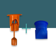 Trelino® Evo Composting Toilet "Urinometer" Level Indicator on a green and white background