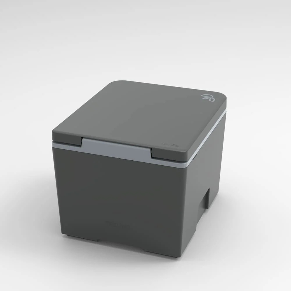 Trelino® Evo Portable Composting Toilet on a white background