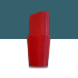Trelino® Evo Seal Plug for Urine Separator on a two-tone background