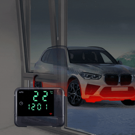 Animation of VEVOR 2kW Diesel Air Heater With Remote Control