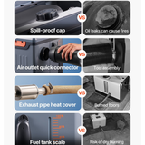 Comparison chart of various features of a tool with safety benefits and risks.