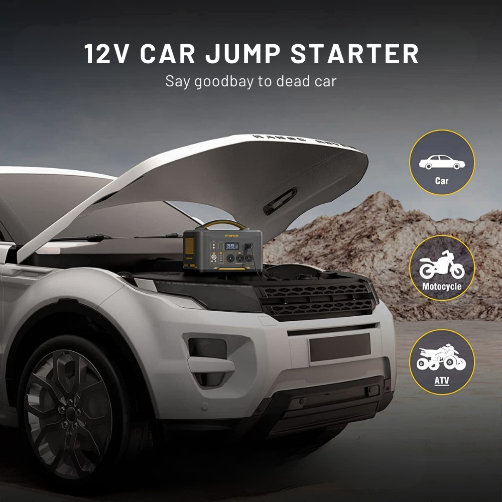 Vtoman 1000W 1408Wh Portable Power Station